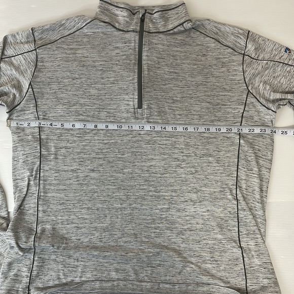 Kuhl Alloy Heathered Gray 1/4 Zip Pullover Size XXL - Picture 8 of 10